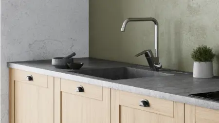 Wall-mounted  kitchen faucets
